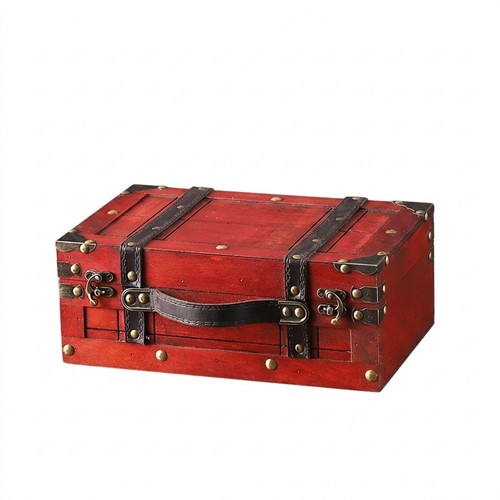 Vintage suitcase box retro - box,