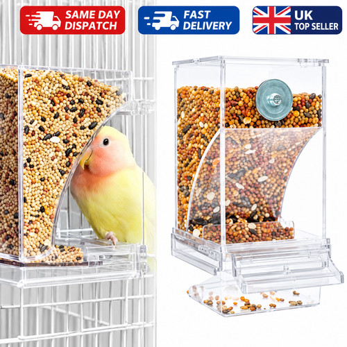 Auto bird feeder cup - bird, cage
