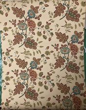 Vintage Laura Ashley Wallpaper STD WP FAVORITA DK GRN M/SAND -2 ROLLS Free P&P