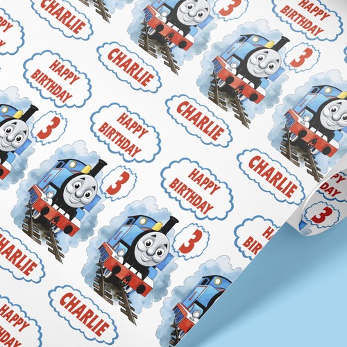 Wrapping paper thomas the tank - paper,