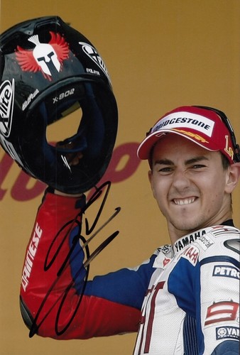 Jorge lorenzo hand - jorge, signed