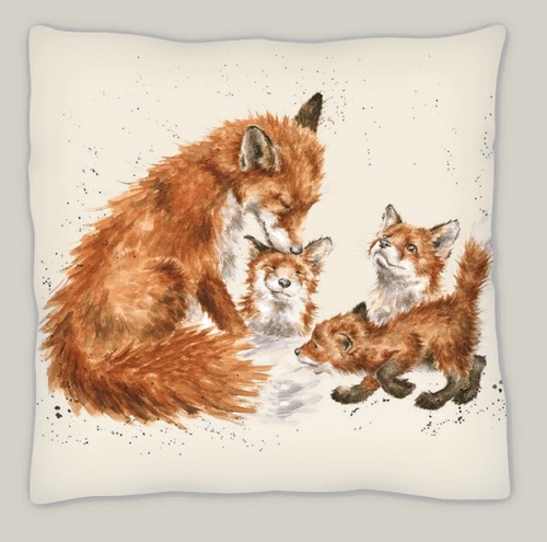 Fox cushion cover - fox, 18x18
