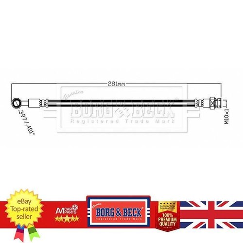 Brake hose for mitsubishi asx - brake,