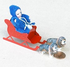 Dolls House Child In A Metal