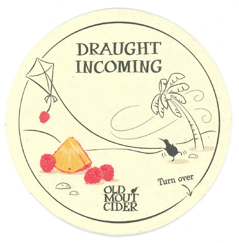 Old moat cider beer mat - old,