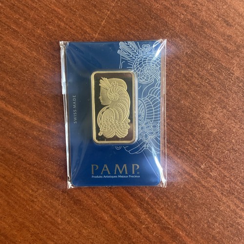 Pamp suisse gold plated - 1, oz
