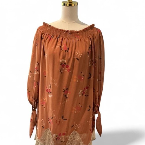Lush floral off the shoulder - lush,