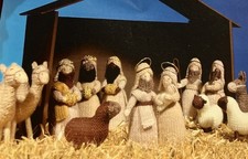  Alan Dart Knitting Pattern Christmas Wishes Nativity toys/decorations 