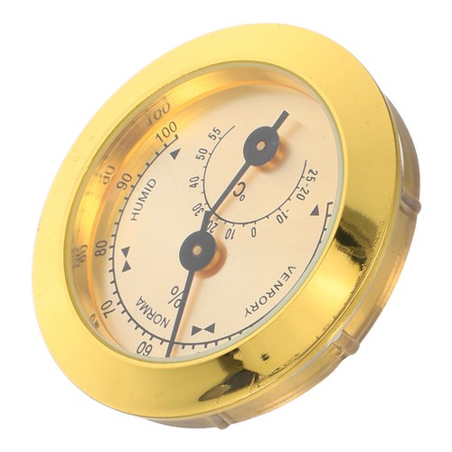 Round 50mm embedded hygrometer - round,