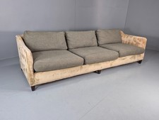 Vintage 4 Seater Settee Velvet