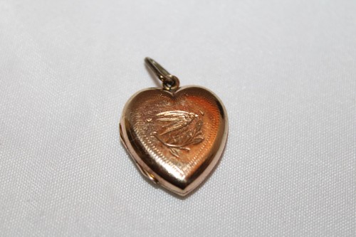 Antique 9ct gold back front - ,