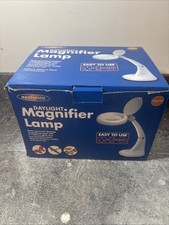 Desk LED Magnifico Magnifying Lamp for Reading, Opened Unused D1