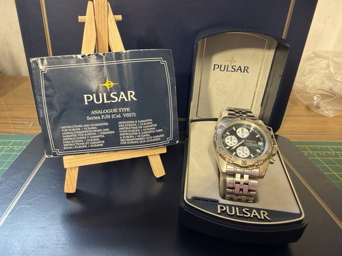 Pulsar v657 chronograph seiko - pulsar,