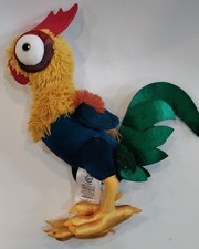 Official Disney Store London Hei Hei Moana Maui Plush Rooster Chicken Colourful 