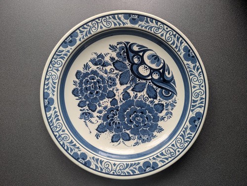 Blauw delfts distel scr - blauw,