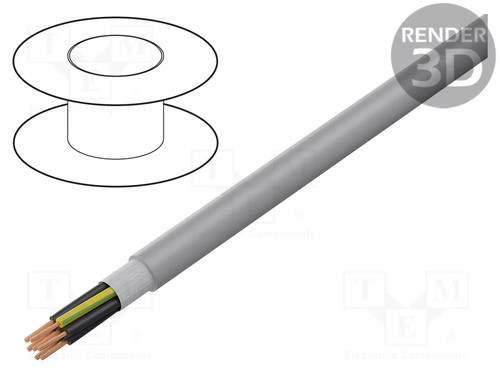 Grey pur wire control - cu,