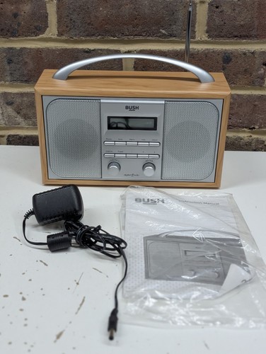 Bush dab radio silver - dab, and