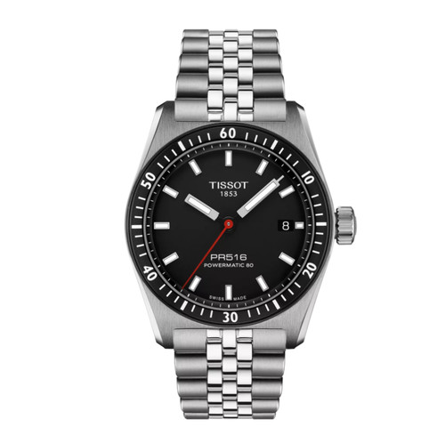 Tissot pr516 automatic black - tissot,