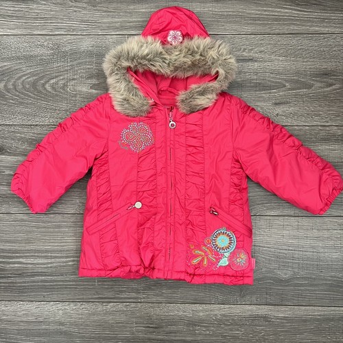 Pampolina girls pink hooded - pampolina,