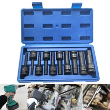 UK 1/2" Drive IMPACT HEX BIT Socket Set Impact Allen Keys Hex H4 To H19