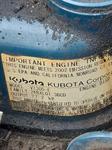 Kubota v1305 engine - kubota, v1305-e