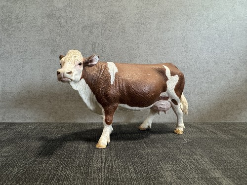 Schleich brown cow animal - cow,