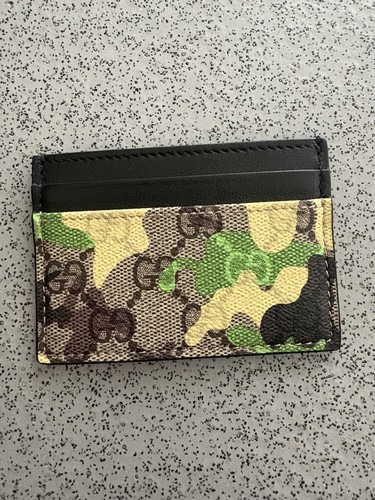 Gucci card holder camo - gucci,