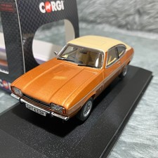 NEW Corgi Vanguards 1:43 Ford Capri Mk2 3.0 Ghia Saturn Gold VA15406