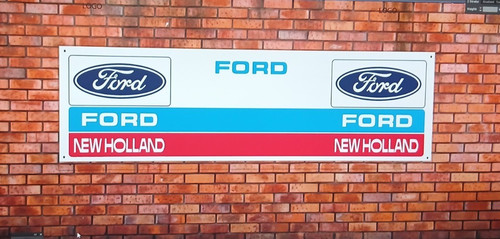 Ford new holland banner - new,