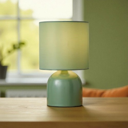 Yew green ceramic - ceramic, lamp