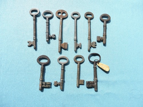 Large antique door keys - antique,