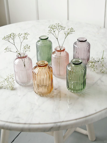 Summer shades glass bud vase - summer,