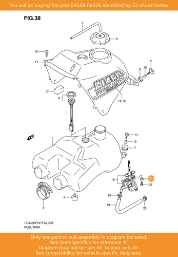 Suzuki gasket 09168 06026 oem - gasket,, 09168-06026