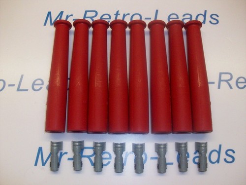 Red ignition spark plug rubber - red,