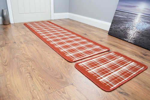 Non slip tartan check - non,