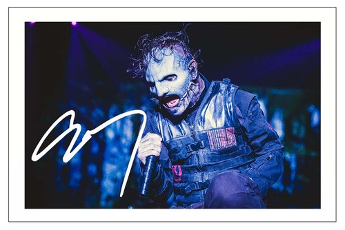 Corey taylor signed photo - corey,