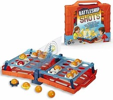 BATTLESHIP SHOTS BOUNCE, SINK, WIN! FROM HASBRO BRAND NEW GAME 8+ 2 PLAYER