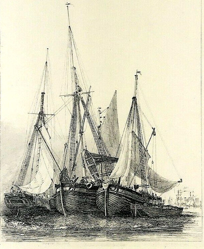 Shipping craft marine - &, print