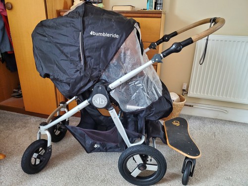 Bumbleride era matte - matte, black