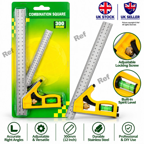 300mm combination square - 300mm,