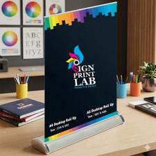 Desktop Roller Banner Stand