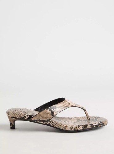 High heel flip flops - high,