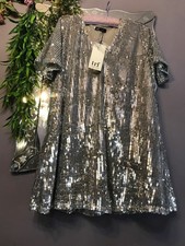 ZARA NEW MINI SEQUIN DRESS