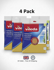 4 Pack of Vileda Window Cloth