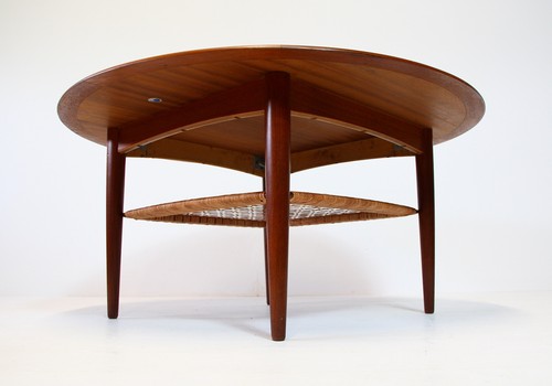 Teak coffee table johannes - table,
