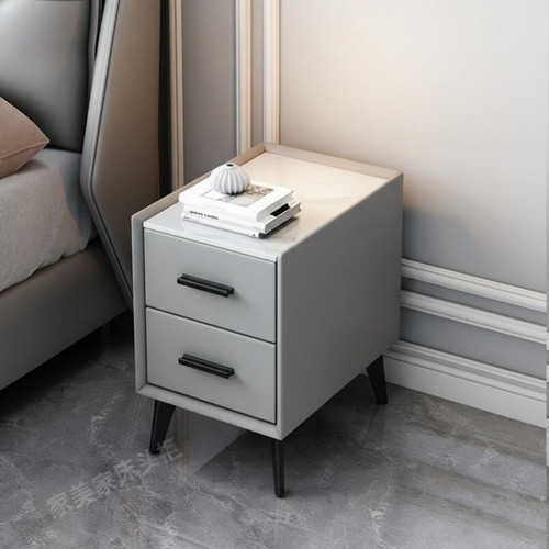 Nightstand two drawer modern - drawer,