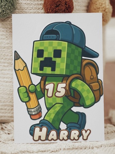 Minecraft personalised - minecraft,