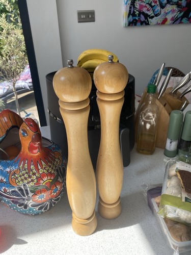 Tall salt pepper - salt, &