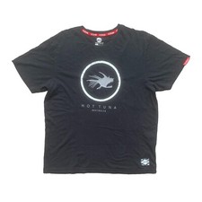 Hot Tuna ‘Australia’ Black Men’s T-Shirt | Size Large