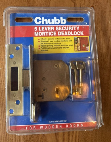 Chubb lever security mortise - 5,